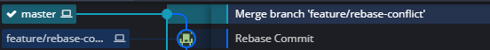 rebase-then-merge